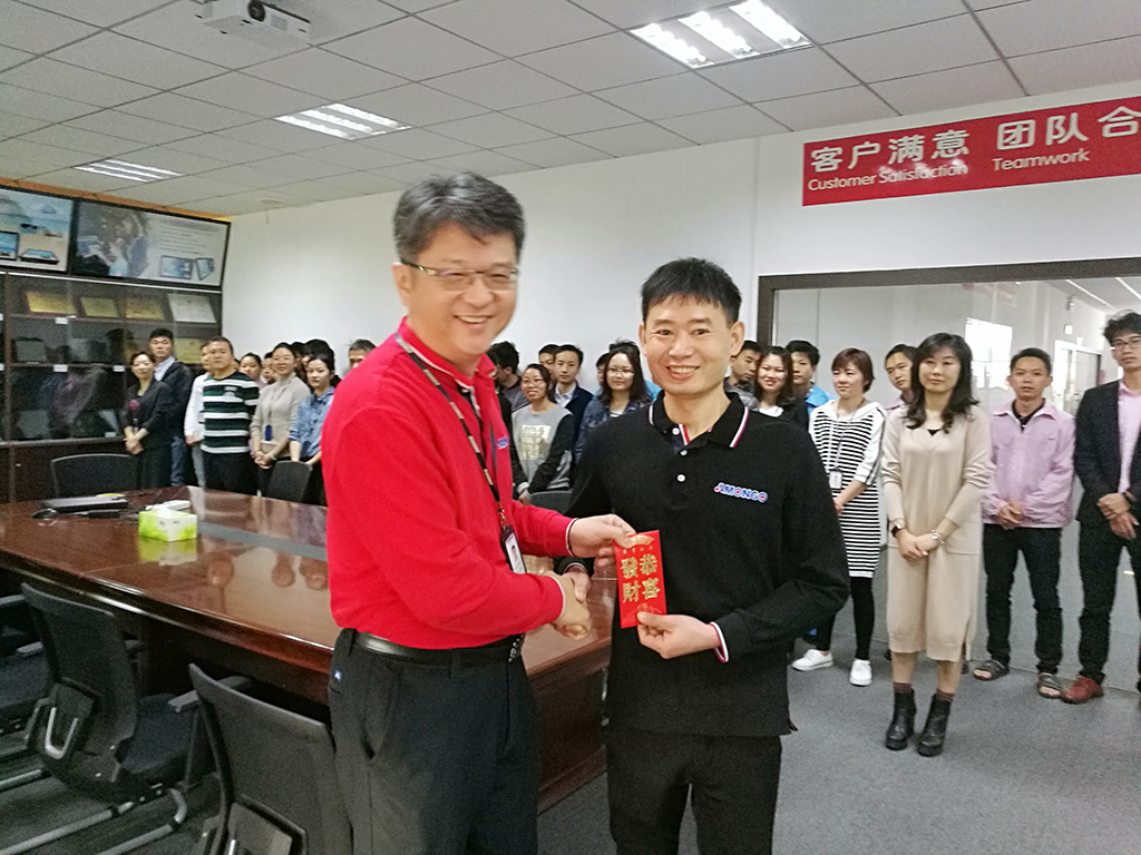 Cuộc họp trao giải cho nhân viên xuất sắc của tháng 3 năm 2018