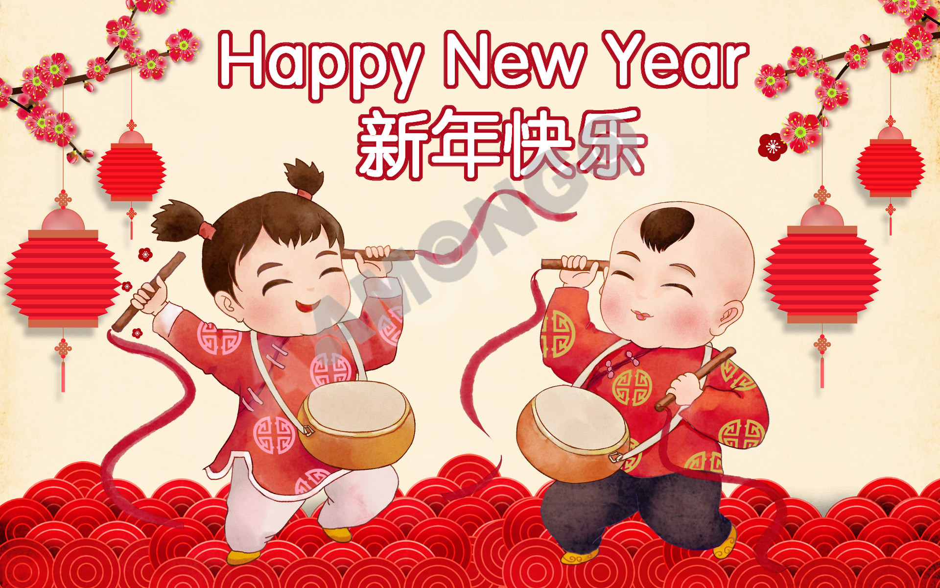 Thông báo nghỉ lễ năm mới của Trung Quốc amongo 2018