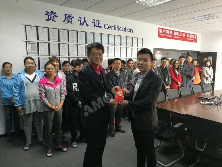 Cuộc họp trao giải cho nhân viên xuất sắc của tháng 2 năm 2017