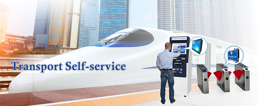 Màn hình LCD trong vận chuyển đường sắt AFC