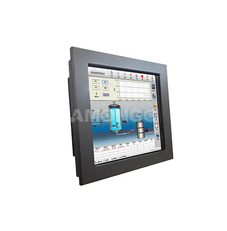 Bảng điều khiển công nghiệp gắn bảng điều khiển cảm ứng hồng ngoại 17 inch PC 4